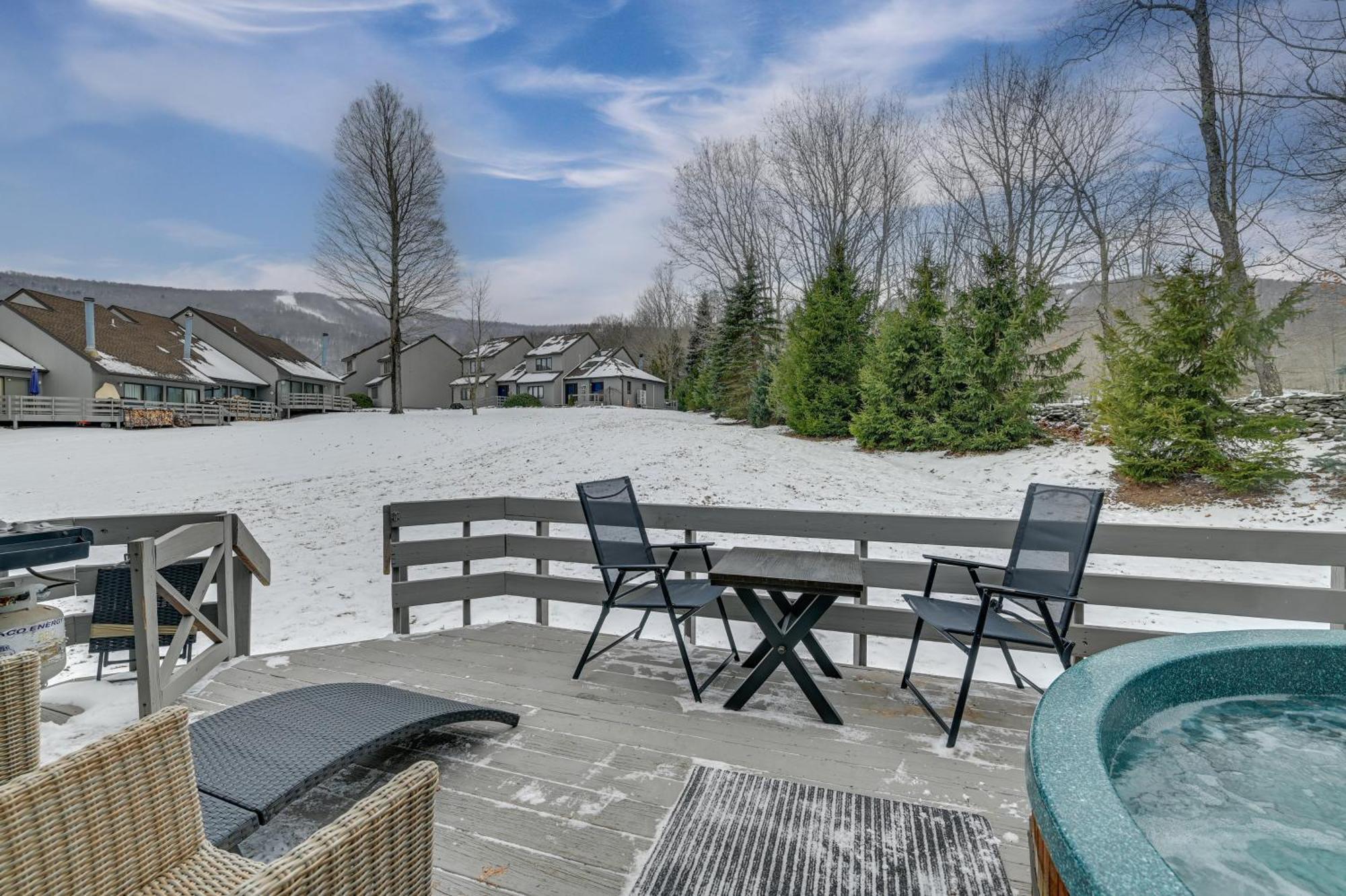 Walk To Ski Lift Family-Friendly Windham Townhome Exterior foto